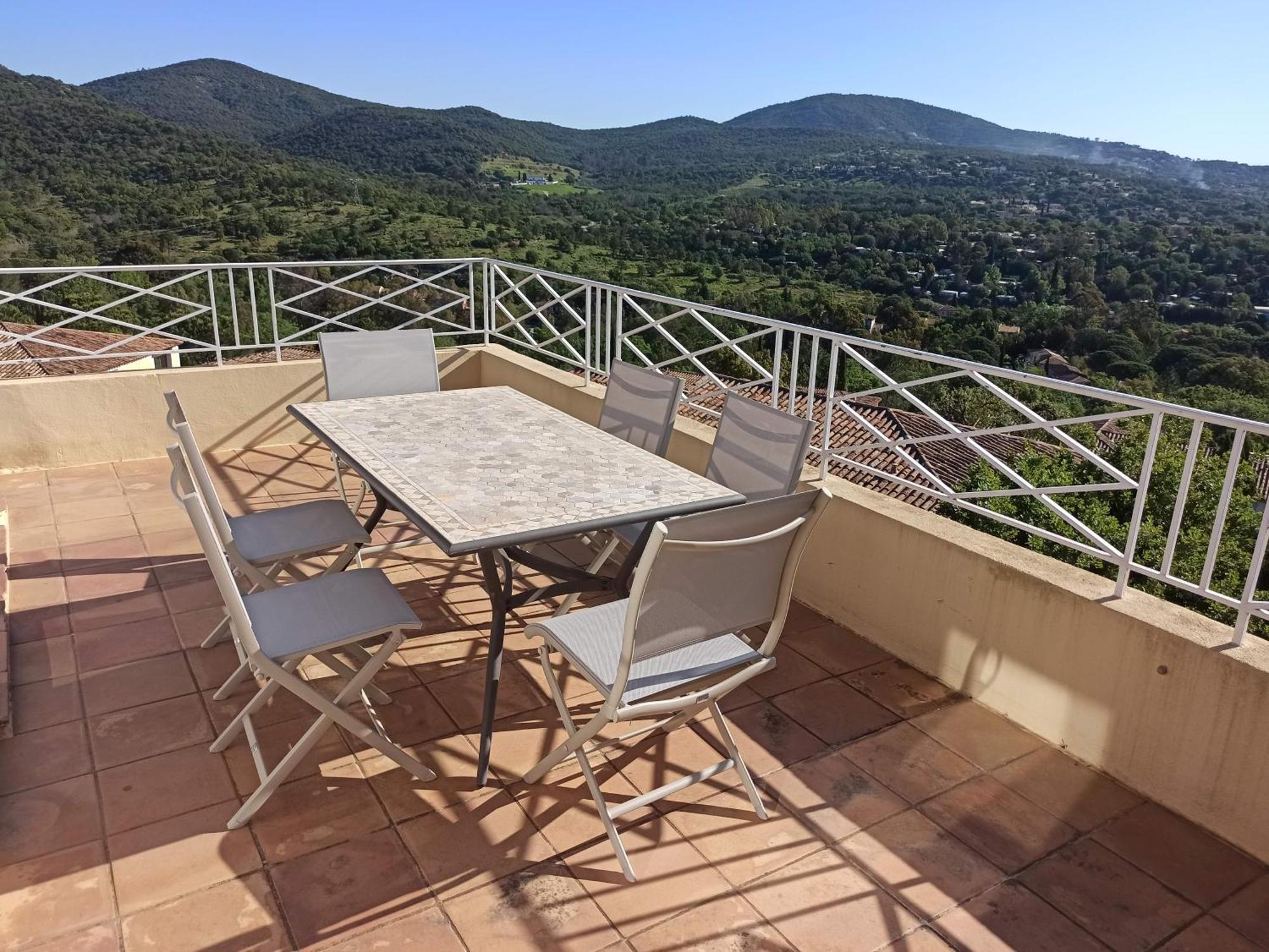 Les Restanques, Bastides Vue Golfe Saint Tropez Apartment Grimaud Exterior foto