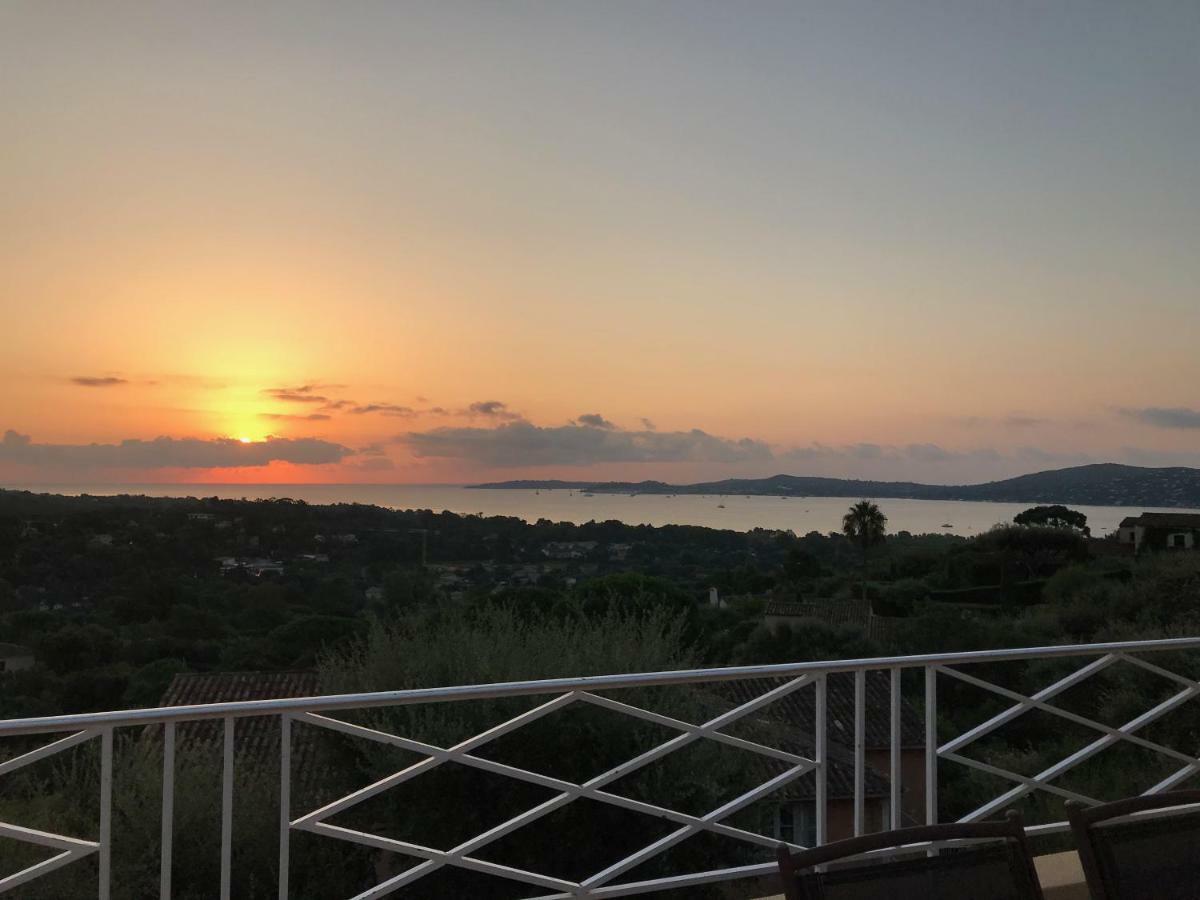 Les Restanques, Bastides Vue Golfe Saint Tropez Apartment Grimaud Exterior foto